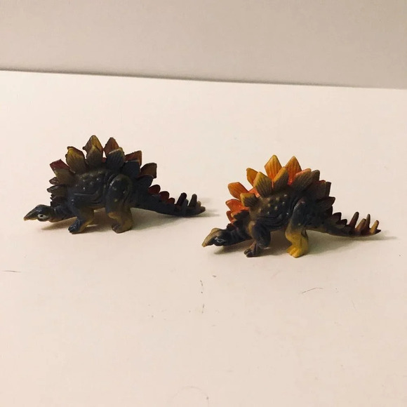 Vintage 1972 Inpro Lot of 8 Dinosaur Toy Figures Hong  Kong - Picture 6 of 16